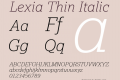 Lexia Thin