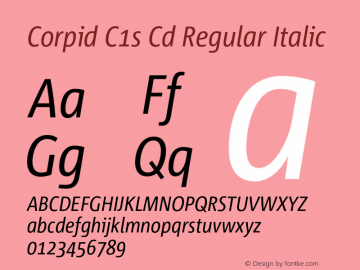 Corpid C1s Cd Regular