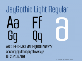 JayGothic Light