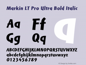 Markin LT Pro Ultra Bold