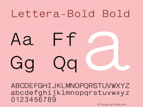 Lettera-Bold