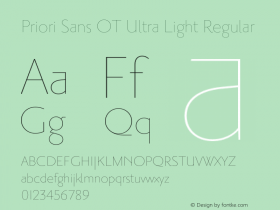 Priori Sans OT Ultra Light