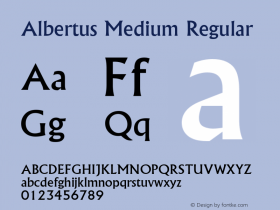 Albertus Medium