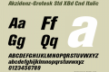 Akzidenz-Grotesk Std XBd Cnd