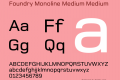 Foundry Monoline Medium