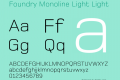 Foundry Monoline Light