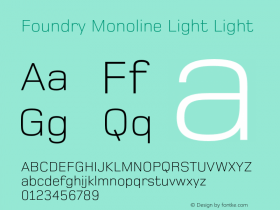 Foundry Monoline Light