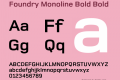 Foundry Monoline Bold