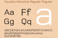 Foundry Monoline Regular