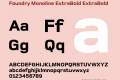 Foundry Monoline ExtraBold