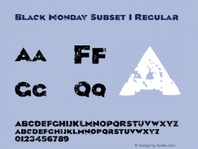 Black Monday Subset 1