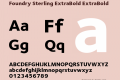 Foundry Sterling ExtraBold