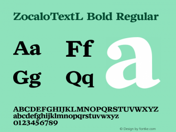 ZocaloTextL Bold