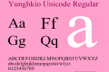 Yunghkio Unicode