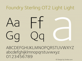Foundry Sterling OT2 Light