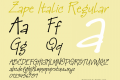 Zape Italic