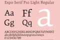 Expo Serif Pro Light