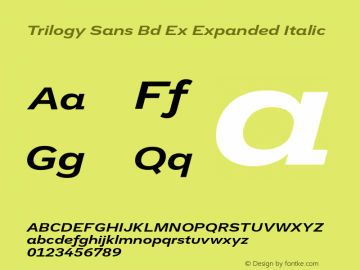 Trilogy Sans Bd Ex