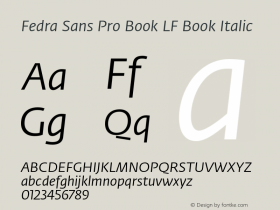 Fedra Sans Pro Book LF
