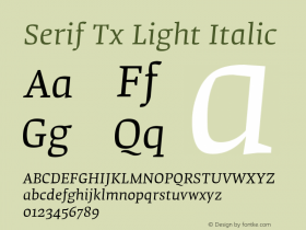 Serif Tx