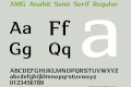 AMG Anahit Semi Serif