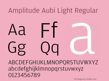Amplitude Aubi Light