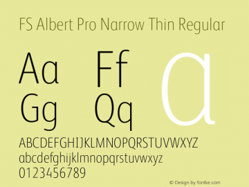 FS Albert Pro Narrow Thin