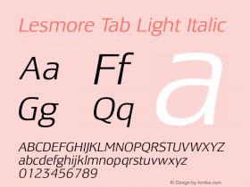 Lesmore Tab Light