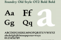 Foundry Old Style OT2 Bold