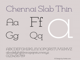 Chennai Slab