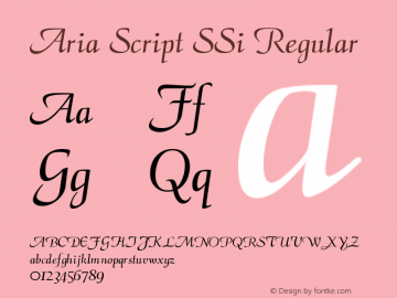 Aria Script SSi