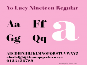 Yo Lucy Nineteen