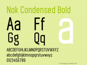 Nok Condensed