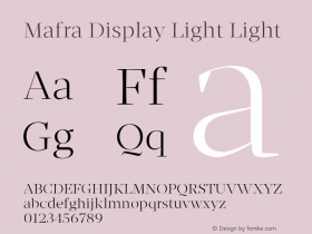 Mafra Display Light