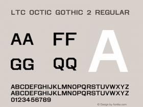 LTC Octic Gothic 2