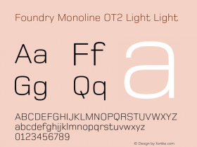 Foundry Monoline OT2 Light