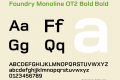 Foundry Monoline OT2 Bold