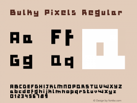 Bulky Pixels