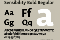 Sensibility Bold