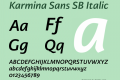 Karmina Sans SB