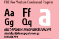 FBE Pro Medium Condensed