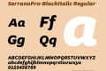 SerranoPro-BlackItalic