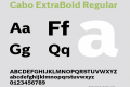 Cabo ExtraBold