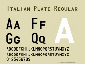 Italian Plate