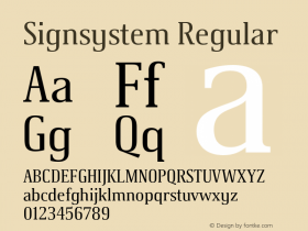 Signsystem