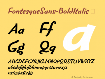 FontesqueSans-BoldItalic