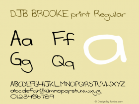 DJB BROOKE print