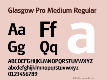Glasgow Pro Medium