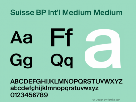 Suisse BP Int'l Medium