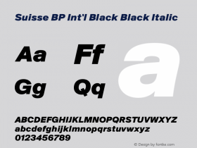 Suisse BP Int'l Black